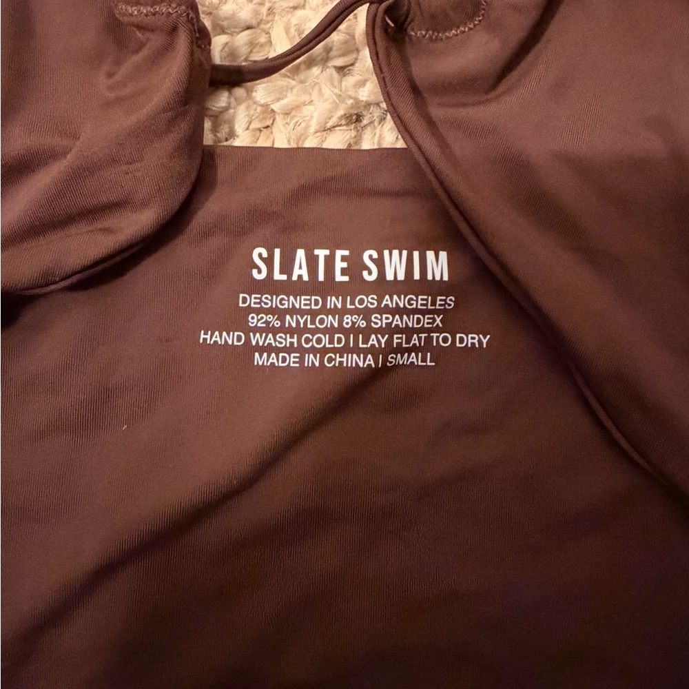 SOLD OUT Vesper One-Piece Swimsuit in Espresso - Picture 6 of 7